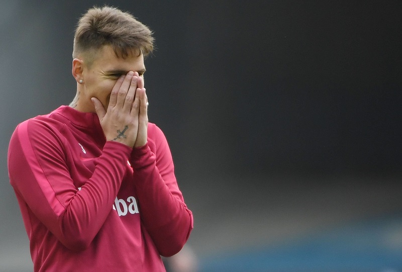 Argentinský fotbalista Guillermo Varela.