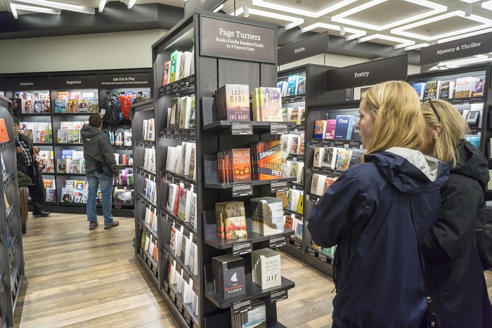Amazon otevřel své další knihkupectví.