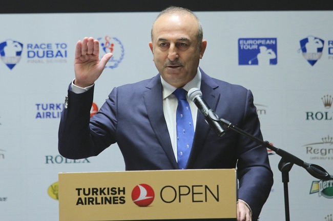 Mevlüt Çavuşoglu.