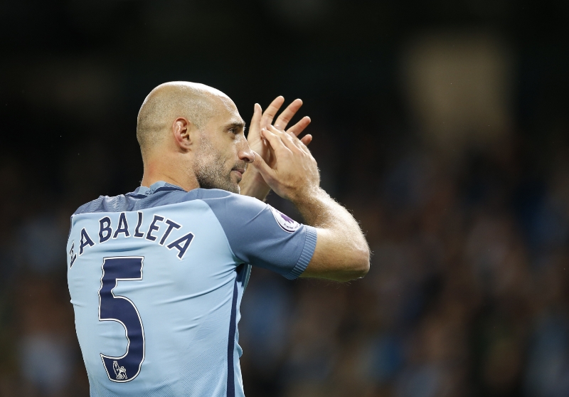 Fotbalista Pablo Zabaleta. 