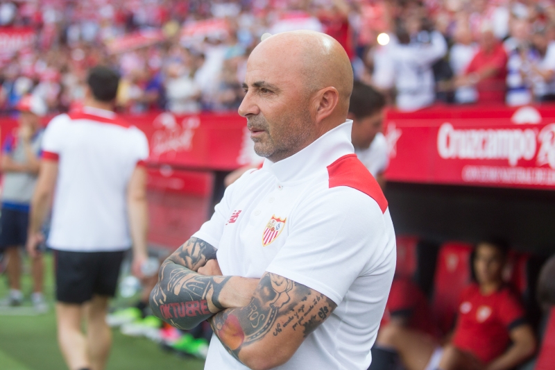 Bývalý trenér Sevilly Jorge Sampaoli.