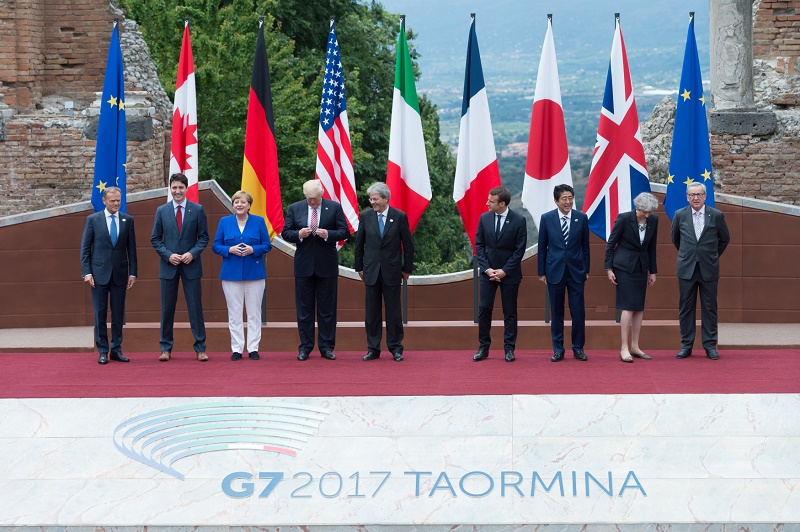 Lídři zemí G7.