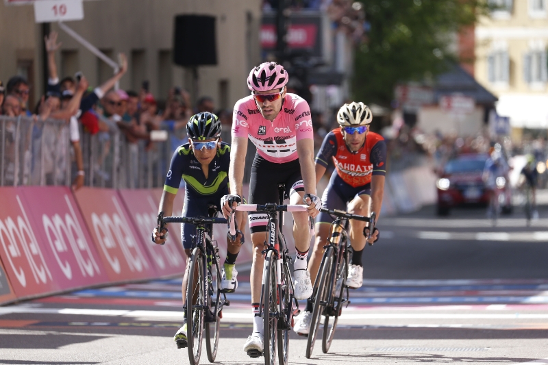 Cyklista Nairo Quintana. Cyklista Nairo Quintana.