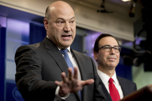 Ekonomický poradce amerického Bílého domu Gary Cohn.