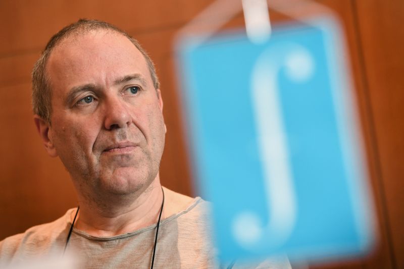 Klavírista Alexander Lonquich vystoupil 24. května v Praze na tiskové konferenci v rámci mezinárodního hudebního festivalu Pražské jaro.
