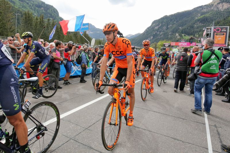 Český cyklista Jan Hirt.