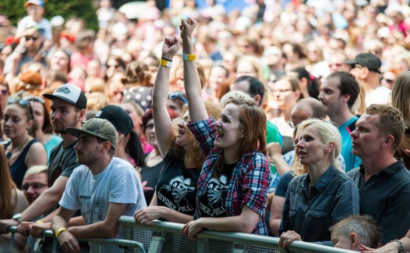 Snímek ze staršího ročníku festivalu Mezi ploty.
