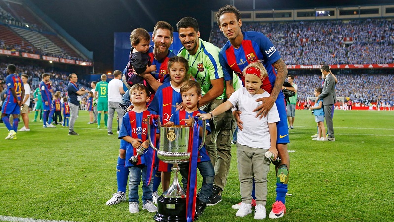Barcelona slaví titul ve španělské lize