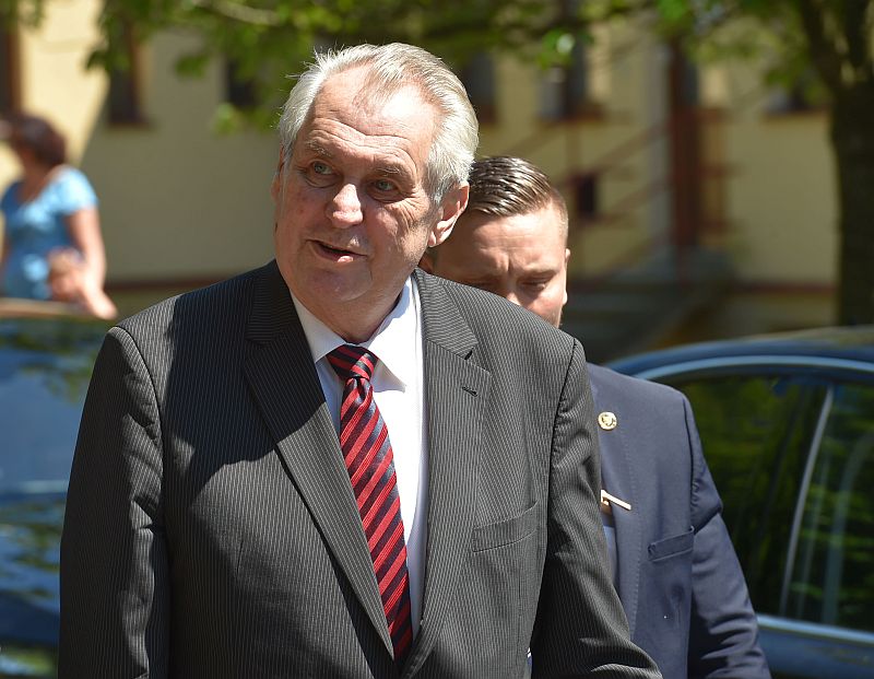 Prezident Miloš Zeman.