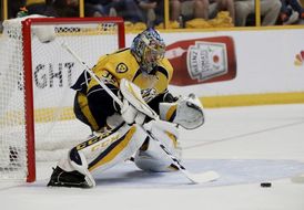 Gólmanský fantóm letošního play-off Pekka Rinne.