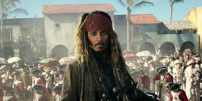 Johnny Depp alias Jack Sparrow. 