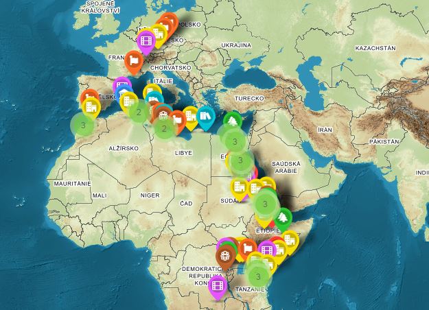 Interaktivní mapa první výpravy slavného cestovatelského dua Hanzelky a Zikmunda. Interaktivní mapa první výpravy slavného cestovatelského dua Hanzelky a Zikmunda.