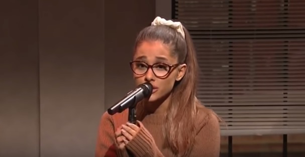 Zpěvačka Ariana Grande.
