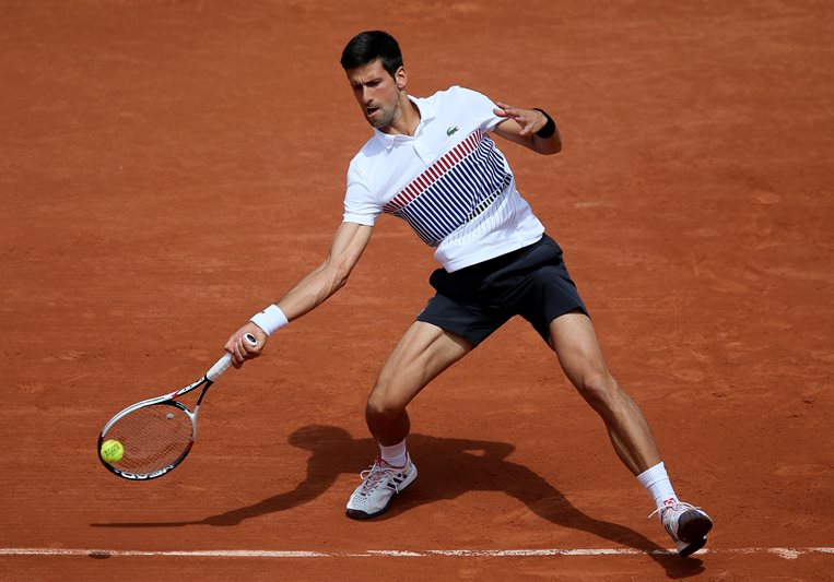 Novak Djokovič zápas druhého kola zvládl.