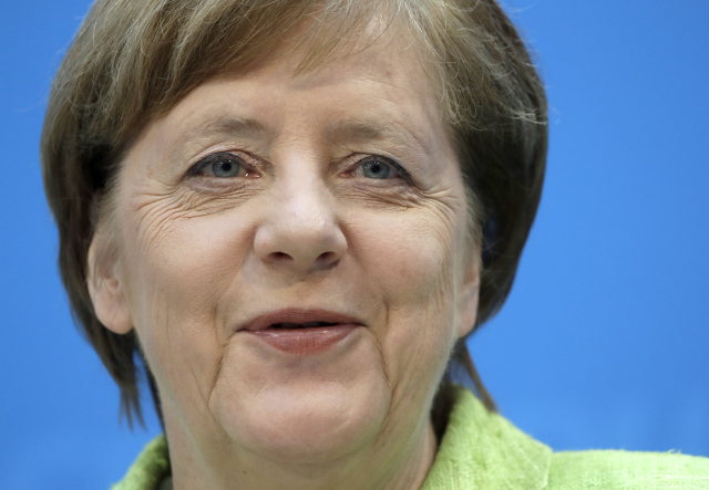 Německá kancléřka Angela Merkelová. Německá kancléřka Angela Merkelová.