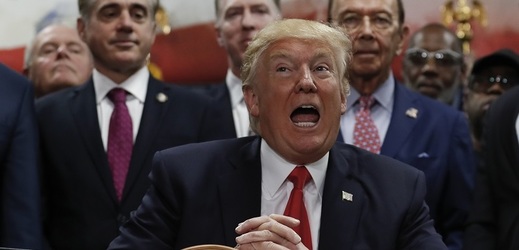 Americký prezident Donald Trump. Americký prezident Donald Trump.
