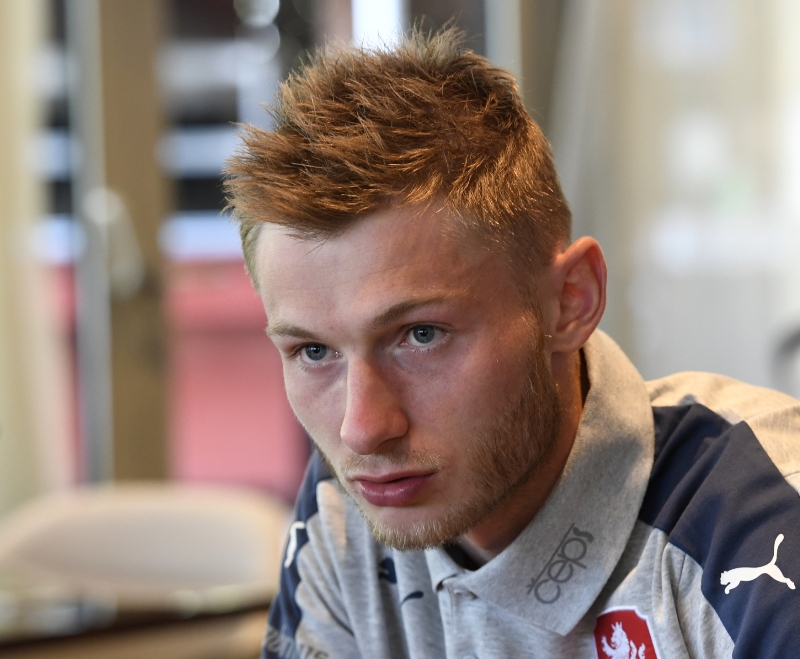 Fotbalista Jakub Brabec. Fotbalista Jakub Brabec.