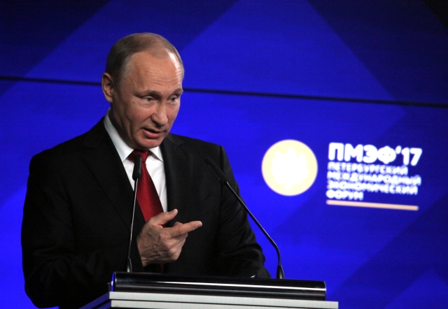 Ruský prezident Vladimir Putin.
