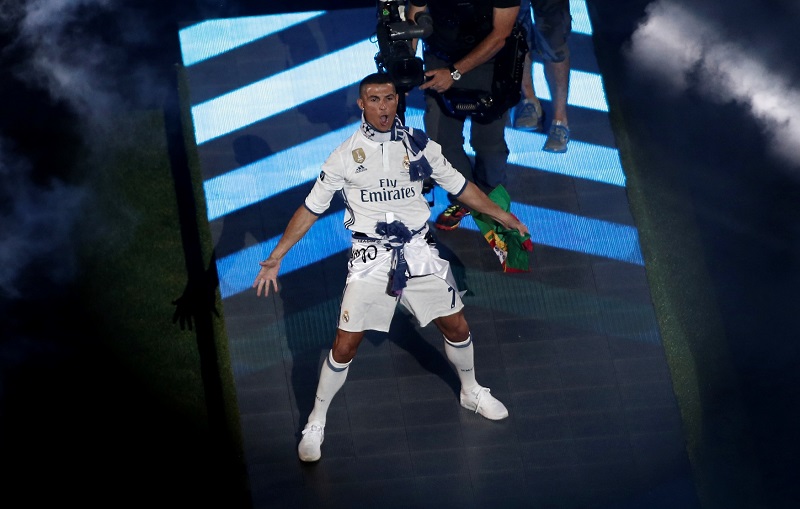 Cristiano Ronaldo slaví titul v Lize mistrů Cristiano Ronaldo slaví titul v Lize mistrů