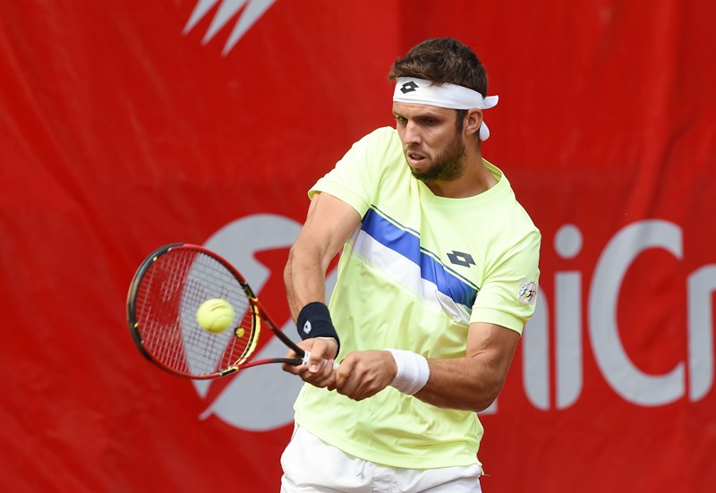 Jiří Veselý se po vypadnutí z Roland Garros zapojil do prostějovského turnaje.