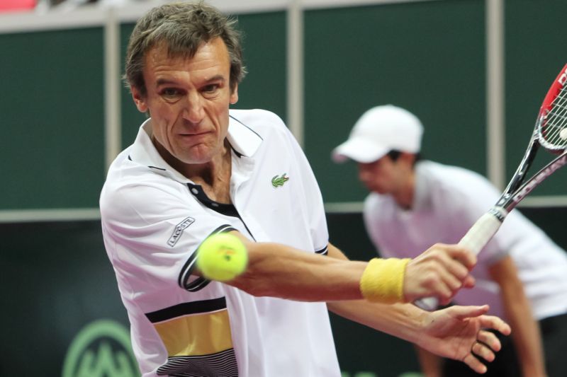 Tenisová legenda Mats Wilander. Tenisová legenda Mats Wilander.