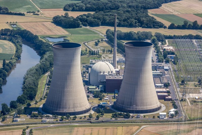 Jaderná elektrárna Grafenrheinfeld. Jaderná elektrárna Grafenrheinfeld.