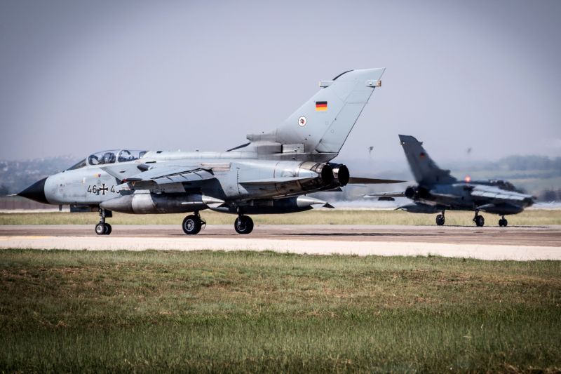 Bundeswehr na základně Incirlik.