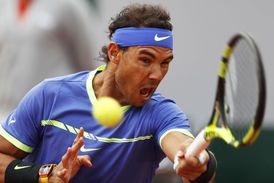 Španělský tenista Rafael Nadal na French Open.