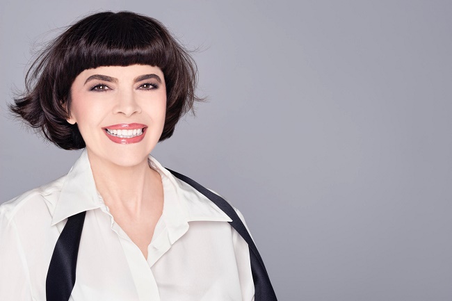 Zpěvačka Mireille Mathieu.