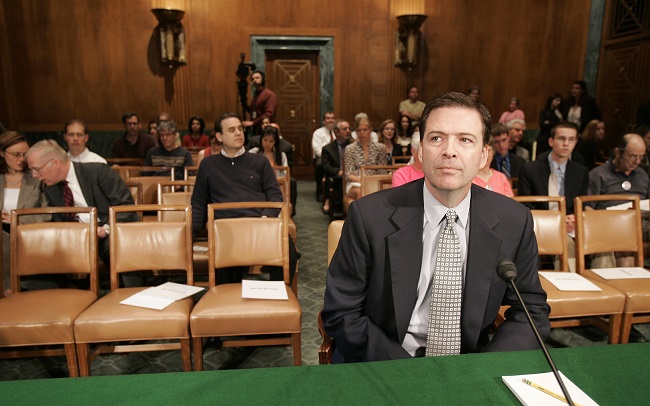 James Comey, bývalý ředitel FBI. James Comey, bývalý ředitel FBI.