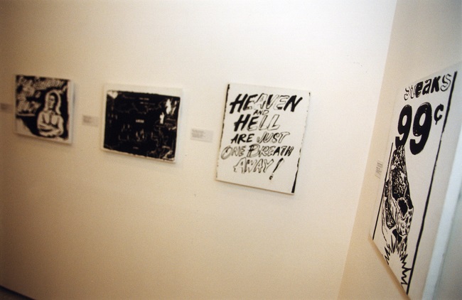 Výstava umění Andy Warhol.