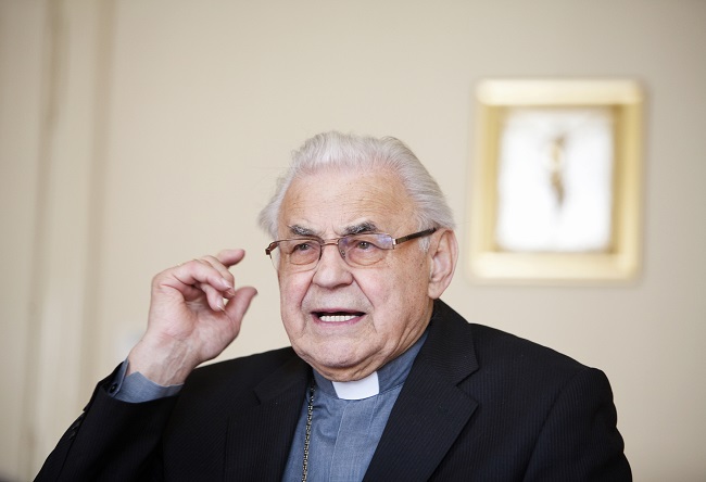 Kardinál Miloslav Vlk.