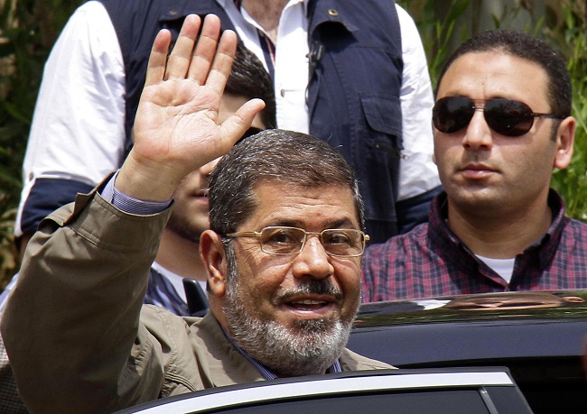 Egyptský prezident Muhammad Mursí.