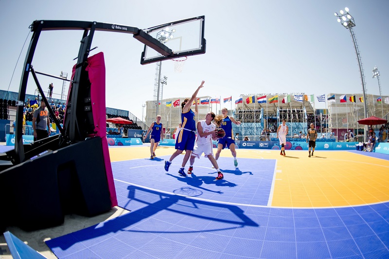 Basketbal 3x3 se představil i na evropských hrách v Baku.