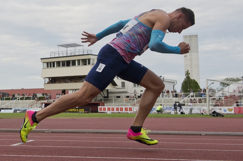 Český sprinter Pavel Maslák. Český sprinter Pavel Maslák.