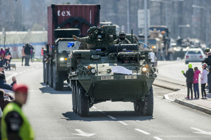 Českem projedou další konvoje americké armády (ilustrační foto).