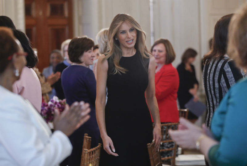 Melania Trumpová. Melania Trumpová.