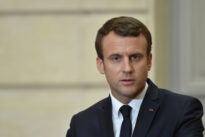 Prezident Francie Emmanuel Macron. Prezident Francie Emmanuel Macron.