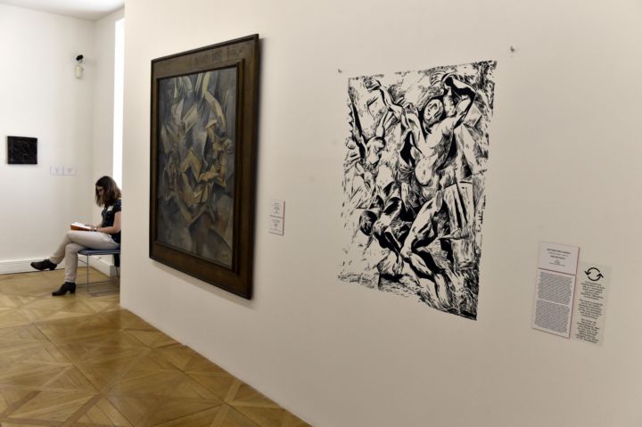 Výstava v Moravské galerii v Brně.