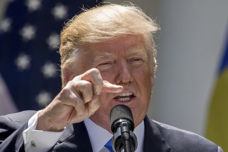 Americký prezident Donald Trump. Americký prezident Donald Trump.