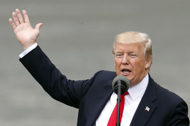 Americký prezident Donald Trump. Americký prezident Donald Trump.