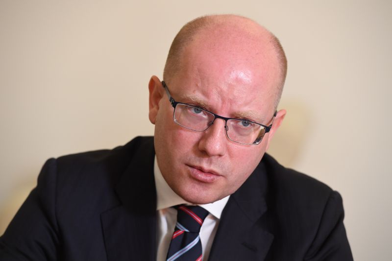 Předseda ČSSD a premiér Bohuslav Sobotka.