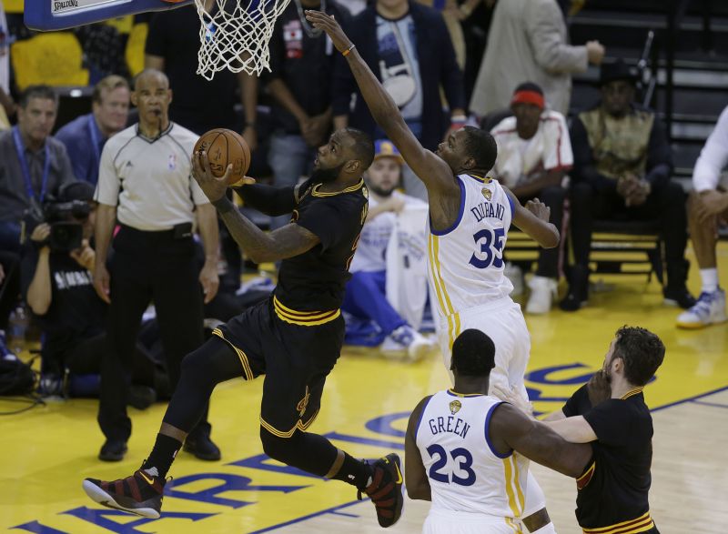 LeBron James, Kevin Durant.