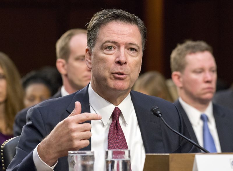 James Comey, bývalý ředitel FBI. James Comey, bývalý ředitel FBI.