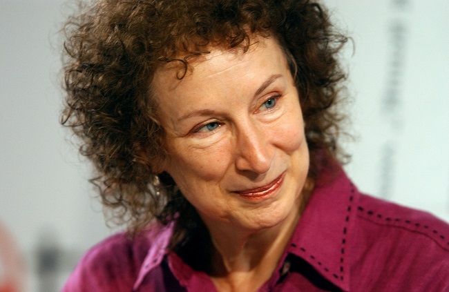 Margaret Atwoodová, kanadská spisovatelka.