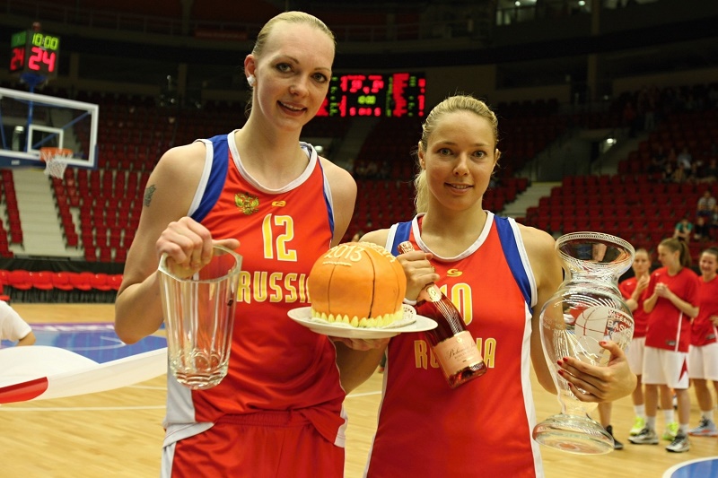 Ruské basketbalistky (ilustrační foto)