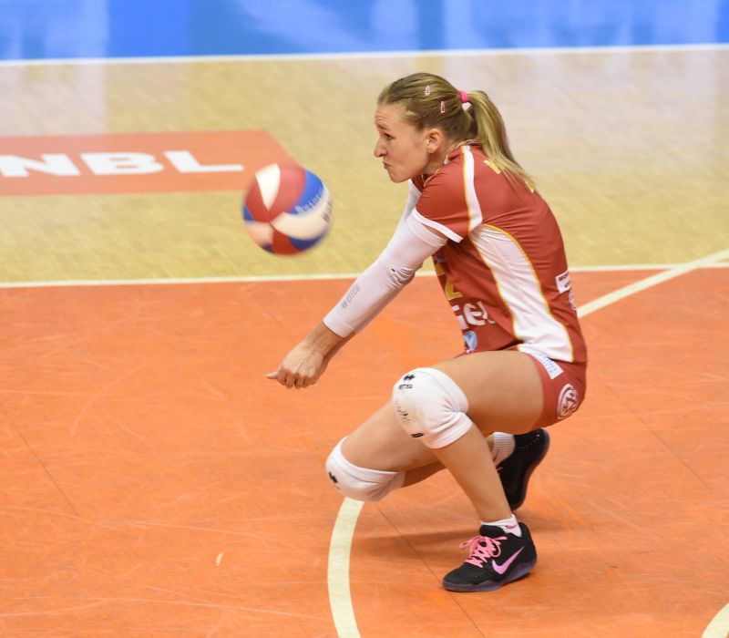 Reprezentační libero Julie Kovářová.