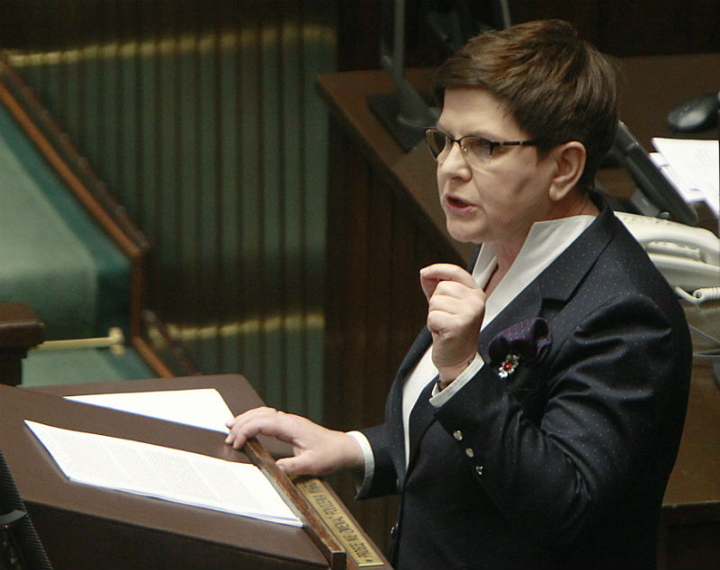 Beata Szydlová. Beata Szydlová.