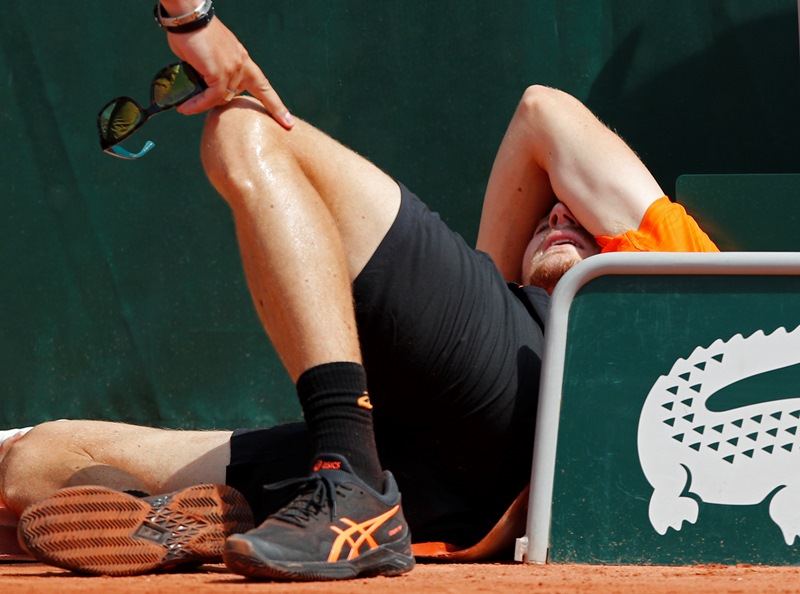 Belgický tenista David Goffin. Belgický tenista David Goffin.