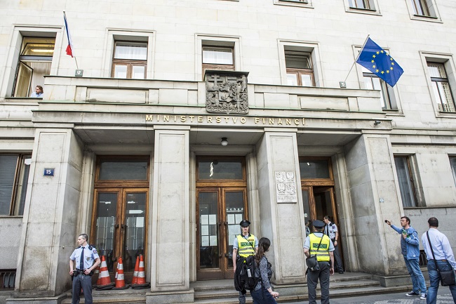 Budova ministerstva financí.